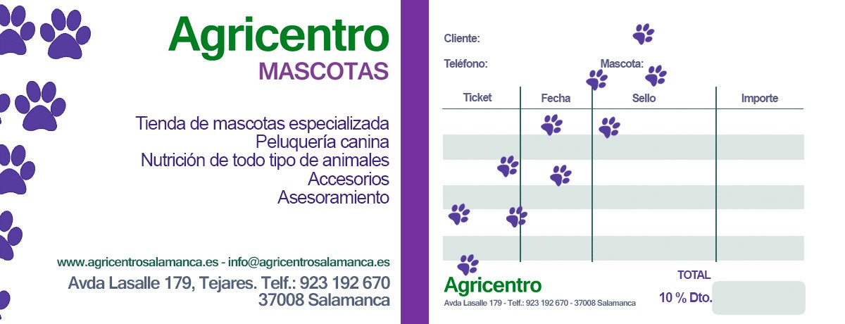 Tienda mascotas - Agricentro